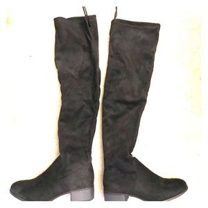 Knee High Black Winter Boots